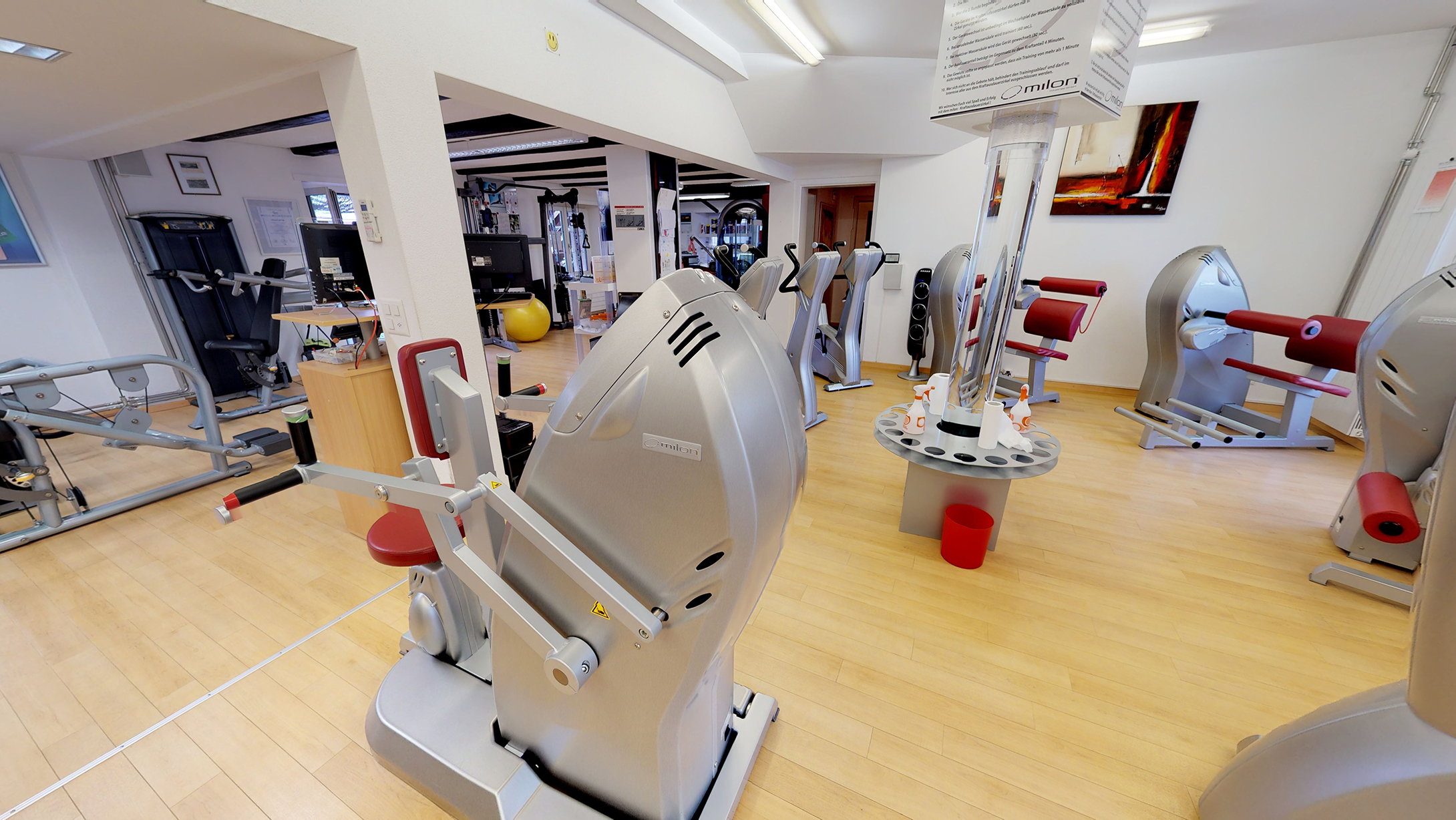 Zirkeltraining für Frauen im Ladies Circle Fitnessstudio in Matzingen